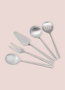 Hermia Set de Servicio de Acero Inoxidable de 5 Piezas CKB0253 en Plateado